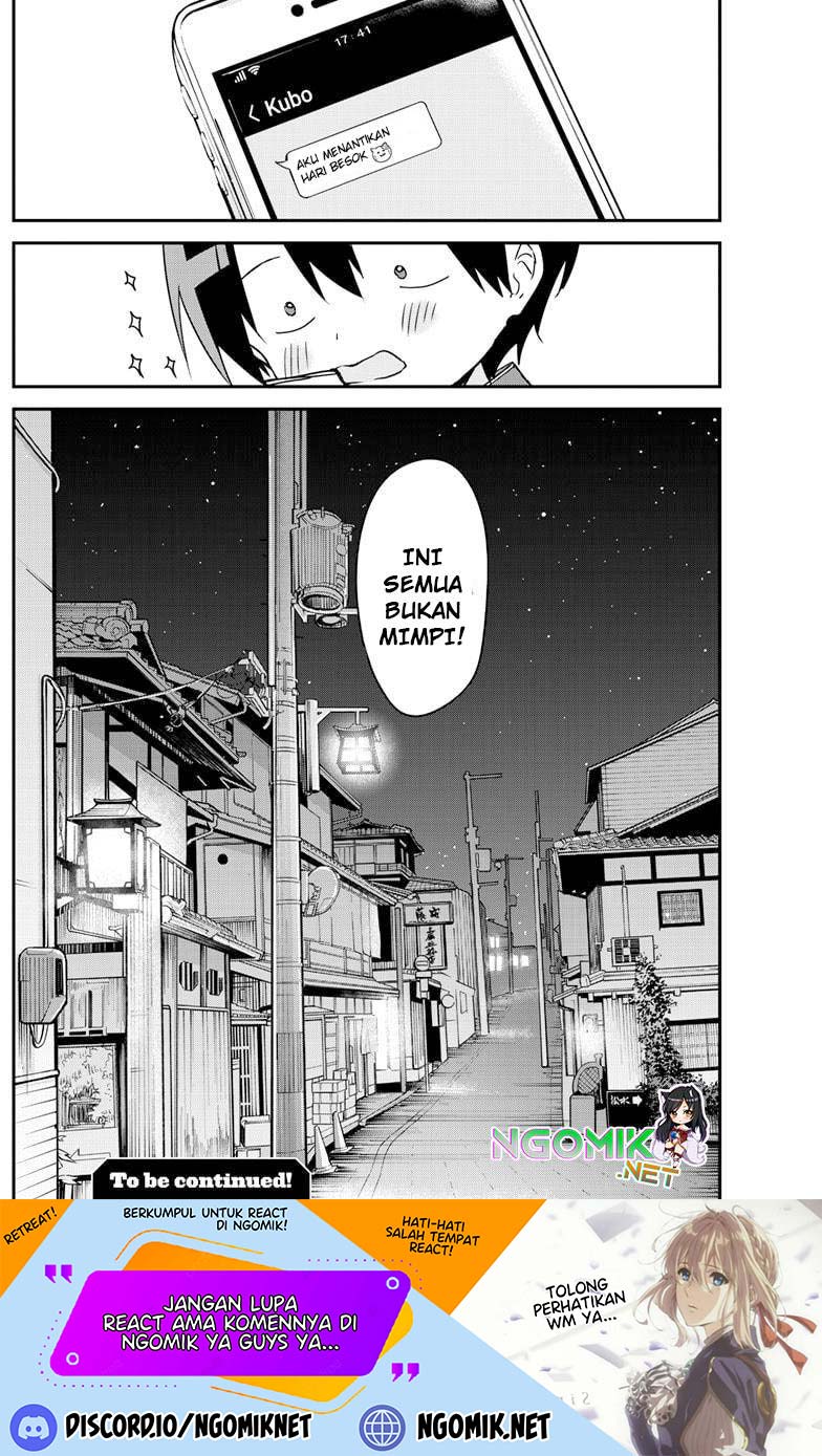Kubo-san wa Boku (Mobu) wo Yurusanai Chapter 137 Bahasa Indonesia